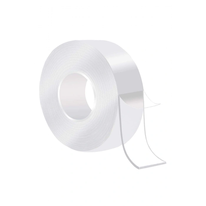 Ultra Güçlü Çift Taraflı 2 mt x 3 cm Çift Taraflı Nano Bant