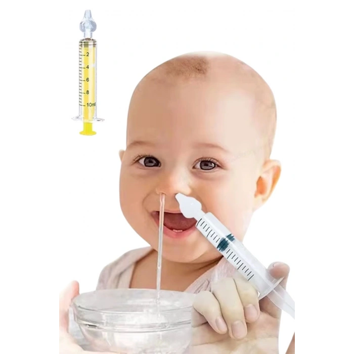 Yeniden Kullanılabilir, Manuel Burun Temizleyici 10ml Kapasiteli Burun Açıcı Şırınga