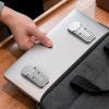 1 Çift Yapışkanlı Katlanabilir Laptop Standı – Mini Notebook Yükseltici, Taşınabilir Kaymaz Laptop Ayağı