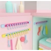 10 Kancalı Raylı Mutfak Ve Banyo Düzenleyici Askı 30 Cm