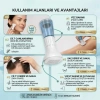 140 İğneli Serum Hazneli Dermaroller – 0-3 mm Ayarlı Dermaroller Mikro İğneli Saç, Cilt ve Vücut Bakım Aparatı