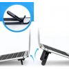 2 Kademeli Katlanabilir Ve Yapışkanlı Laptop Standı Siyah Cm-438
