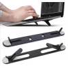 2 Kademeli Katlanabilir Ve Yapışkanlı Laptop Standı Siyah Cm-438