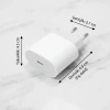 20W USB-C Hızlı Şarj Adaptörü – Power Delivery (PD) Destekli Güç Adaptörü, Güvenli Şarj Başlığı