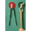 2li Yapışkanlı Retro Askılık Dolap Kapak Kulpu Yeşil