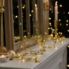 3 Metre Yaldızlı Gold LED Işık – Dekoratif Ortam ve Yılbaşı Aydınlatması