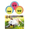 3lü Renkli Desenli Tenis Topu Kedi Köpek Oyuncağı