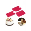 Pasta Hamur Düzeltici Kesici / Kazıyıcı Dekoratif Set 26326s Belirtilmemiş CN