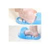 Ponza Taşlı Vantuzlu Fırçalı Ayak Yıkama Terliği Easy Feet Banyo
