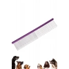 ® Parlak Metal Köpek Tarağı Renkli Pet Köpek Pire Tımar Tarağı Köpek Tüyü Tarama