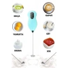 Mini Mixer Kahve Süt Köpürtücü Karıştırıcı Cappucino Mikser - Pratik Pilli Köpürtücü 1137 Bh