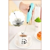 Mini Mixer Kahve Süt Köpürtücü Karıştırıcı Cappucino Mikser - Pratik Pilli Köpürtücü 1137 Bh