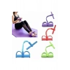 Body Trimmer Mekik Çekme Aleti Evde Spor Egzersiz Lastiği 4 Tüplü