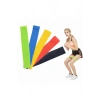 Çantalı Direnç Bandı Fitness Pilates Esnetme Lastiği 5li Set
