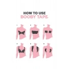 Sıkı Göğüsler Ten Rengi Suya Dayanıklı Nefes Alabilir Skin Friendly Göğüs Bandı Booby Tape 5cm*2,5m