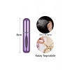 Doldurulabilir Mini Parfüm Şişesi Seyahat Cep Yedek Parfüm Şişesi 5 ml Parlak