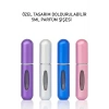 Doldurulabilir Mini Parfüm Şişesi Seyahat Cep Yedek Parfüm Şişesi 5 ml Parlak