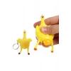 Squishy Yumurtlayan Tavuk Anahtarlık 2 Adet Çanta Ve Cüzdan Süsü Hediyelik