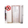 Pratik Manyetik Mıknatıslı Beyaz Kapı Pencere Sinekliği Tülü 90 X 210
