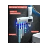 Otomatik Diş Macunu Sıkacağı Ve Uv Sterilizatör, Diş Fırçası Tutacağı