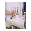 TAYEM 5li Şeffaf Yapışkanlı Askılık