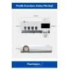 Pratik Usb Şarjlı Ve Güneş Enerjili Otomatik Diş Macunu Sıkacağı 4 Adet Diş Fırçalığı Tutucu