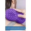 Silikon Darbe Emici Topukluk Tabanlık + Egzersiz Direnç Bandı Lastiği + Ayak Altı Masaj Topu