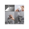 4 Adet Yapışkanlı Duvar Kancası Vidalı, Duvar Askısı - Duvar, Kapı Arkası, Mutfak Ve Banyo Kancaları