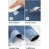 Banyo Paspası Süper Su Emici Kaymaz Tabanlı Paspas Oval Diatomit Paspas Nappa Paspas Oval (60x39cm)