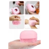 2 Adet Silikon Banyo Duş Jeli Kesesi Hazneli Şampuan Peeling Vücut Masaj Fırçası Bulaşık Yıkama Lif