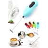 Mini Mikser Kahve Süt Köpürtücü Karıştırıcı Cappucino Mixer Pilli Çırpıcı