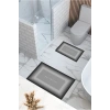 Bathroom Sihirli Su Emici Banyo Paspası Kaymaz Tabanlı Abdest Paspası 3 Mm 38x58