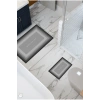 Bathroom Sihirli Su Emici Banyo Paspası Kaymaz Tabanlı Abdest Paspası 3 Mm 38x58