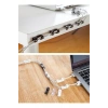 Yapışkanlı Mini 20li Klips Usb Pc Adaptör Kablo Tutucu Aparat Şeffaf Masa.kablo