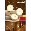 Usb Şarjlı Akıllı Hareket Sensörlü Kablosuz Spot Led Lamba 1 Adet