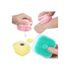 Şampuan Hazneli Duş Banyo Kese Lif Duş Fırçası Vucut Masaj Peeling Çok Amaçlı Duş Lifi