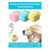 Özel Üretim Yumuşak Silikon Zarar Vermez Şampuan Hazneli Kedi Köpek Yıkama 80 Ml Kapasiteli Kesesi
