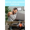 6 Tekerlekli Boyun Masaj Aleti Mavi