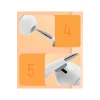 İphone İpad Macbook Airpods Pc Kulaklık Klavye Kamera Temizleme Kiti Fırçalı Spreyli 20 Parça Set
