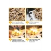 Acil Durum Magnezyum Çubuk Çakmaktaşı Hayatta Kalma Ateş Başlatıcı Çakmak Kiti Düdük Hediyeli (4172)