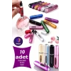 10 Adet Taşınabilir Mini Doldurmalı Parfüm Şisesi Cep Parfümü Seyahat Tipi Çanta İçi 5 ml