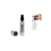 Gri Doldurulabilir Seyahat Boy Mini Parfüm Şişesi 4 ml