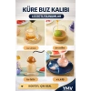 Yuvarlak Küre Buz Kalıbı Viski Kola Kahve Buz Kalıbı Bar Küre Hediyelik Şekilli Buz Kalıbı