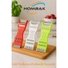 Çok Fonksiyonlu Soyacak Tek Başına Soyacak Seti Jülyen Soyacak Rende Şekilli Meyve Soyacak