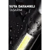 3 Modlu Şarjlı Mini El Feneri