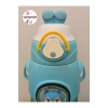 Geyik Su Matarası Geyikli Suluk Figürlü Su Şişesi 3D Sticker Hediyeli Pipetli Matara 650ml