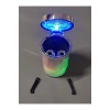Universal 7 Renkli RGB Led Işıklı Lüx Oto Küllük Kapaklı Spor Araç İçi Küllük Araba Küllüğü