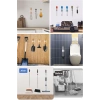 4 Adet Yapışkanlı Pratik Mop Temizlik Fırçası Tutucu Şemsiye Tutucu Fırça Kepçe Tutucu