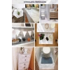 Kendinden Yapışkanlı Mermer Desenli Mutfak Banyo Tezgah Duvar Ve Masa Kaplama (60cmx200cm)