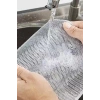 5 Adet Tel Bulaşık Bezi Çizmez Bulaşık Teli Çelik Bez 20x20 Çift Katmanlı Temizlik Bezi